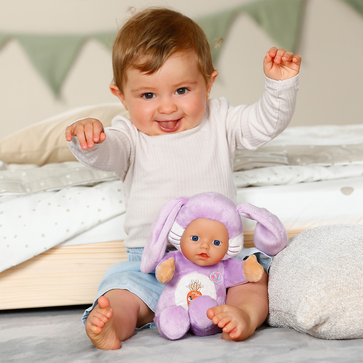 Лялька BABY born серії "For babies" – Зайченятко (26 см) — фото 6