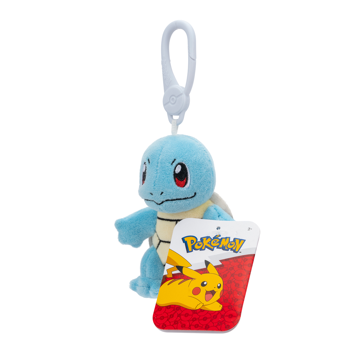 М'яка іграшка на кліпсі Pokemon - Сквіртл W11 — фото 5