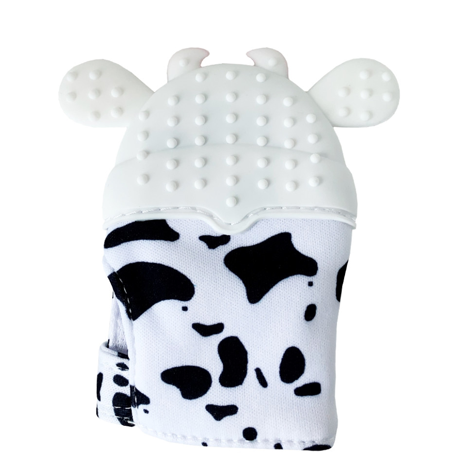Прорізувач-рукавичка "Корівка" MGZ-0405(White) на липучці — фото 3