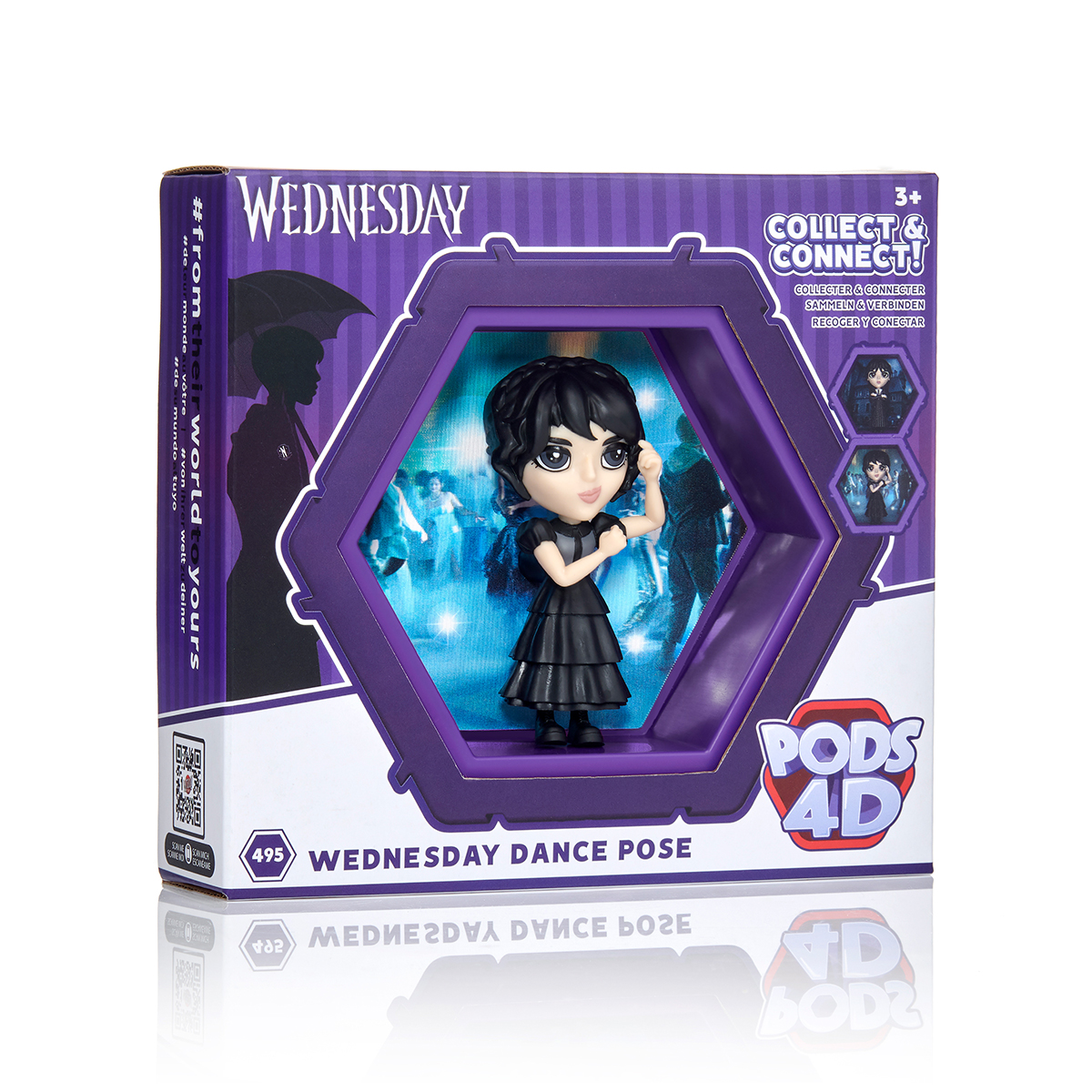 Коллекционная фигурка WOW! PODS 4D серии "Уэнздей" - Уэнздей (10 cm)