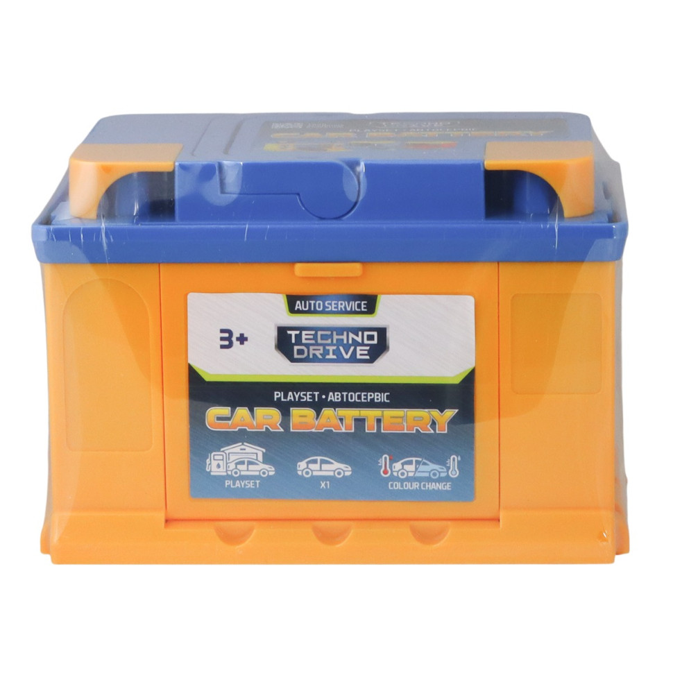 Ігровий набір "Car Battery - Автосервіс з мінімоделлю" SK-121SKS, зміна кольору, в асортименті — фото 4