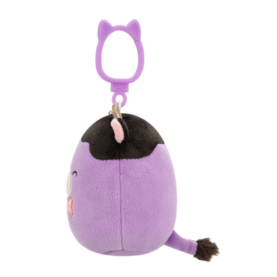 М'яка іграшка на кліпсі Корівка Олексі Squishmallows SQCP00463, 9 см — фото 6