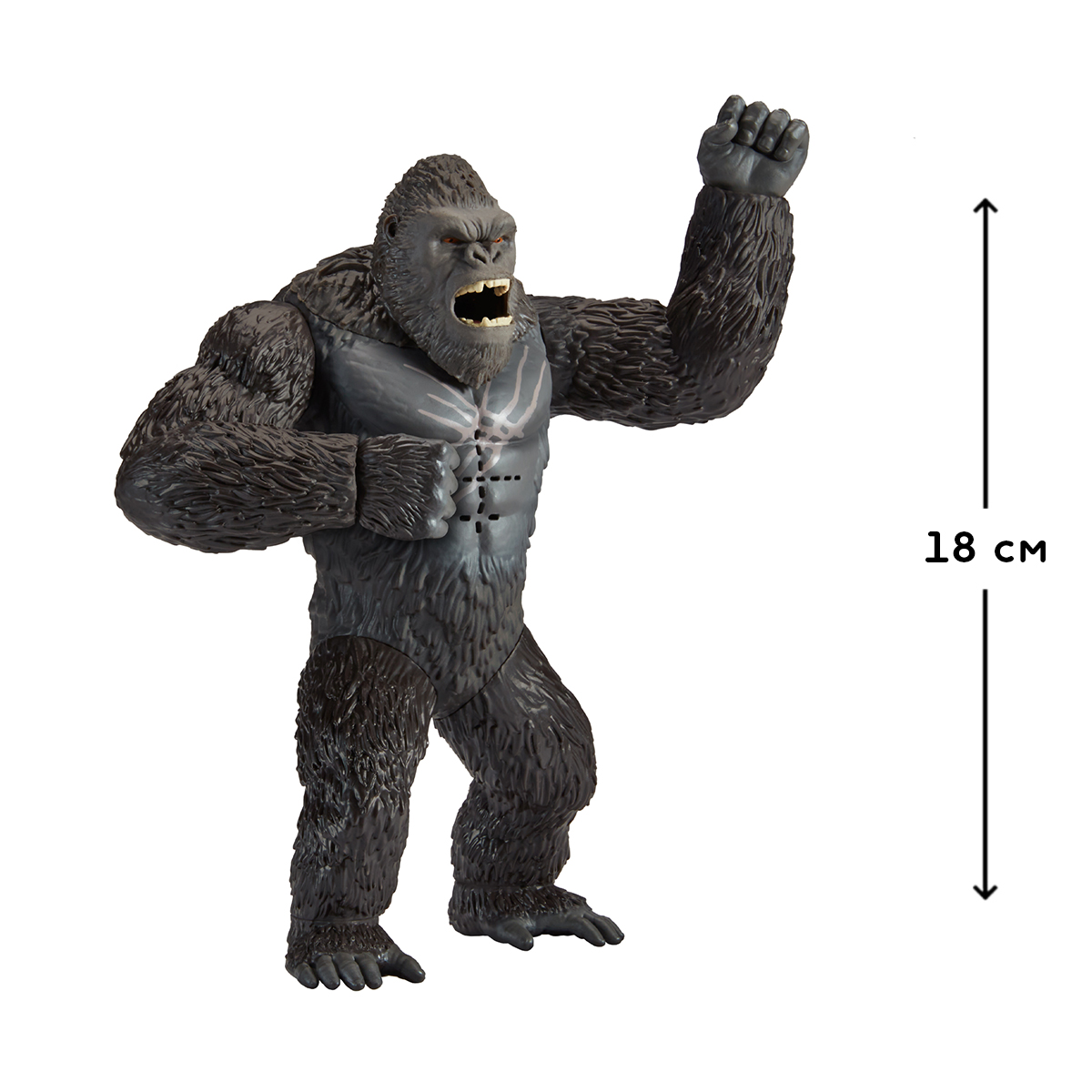 Фігурка Godzilla X Kong – Конг Готовий До Бою (18 cm, звук) — фото 2