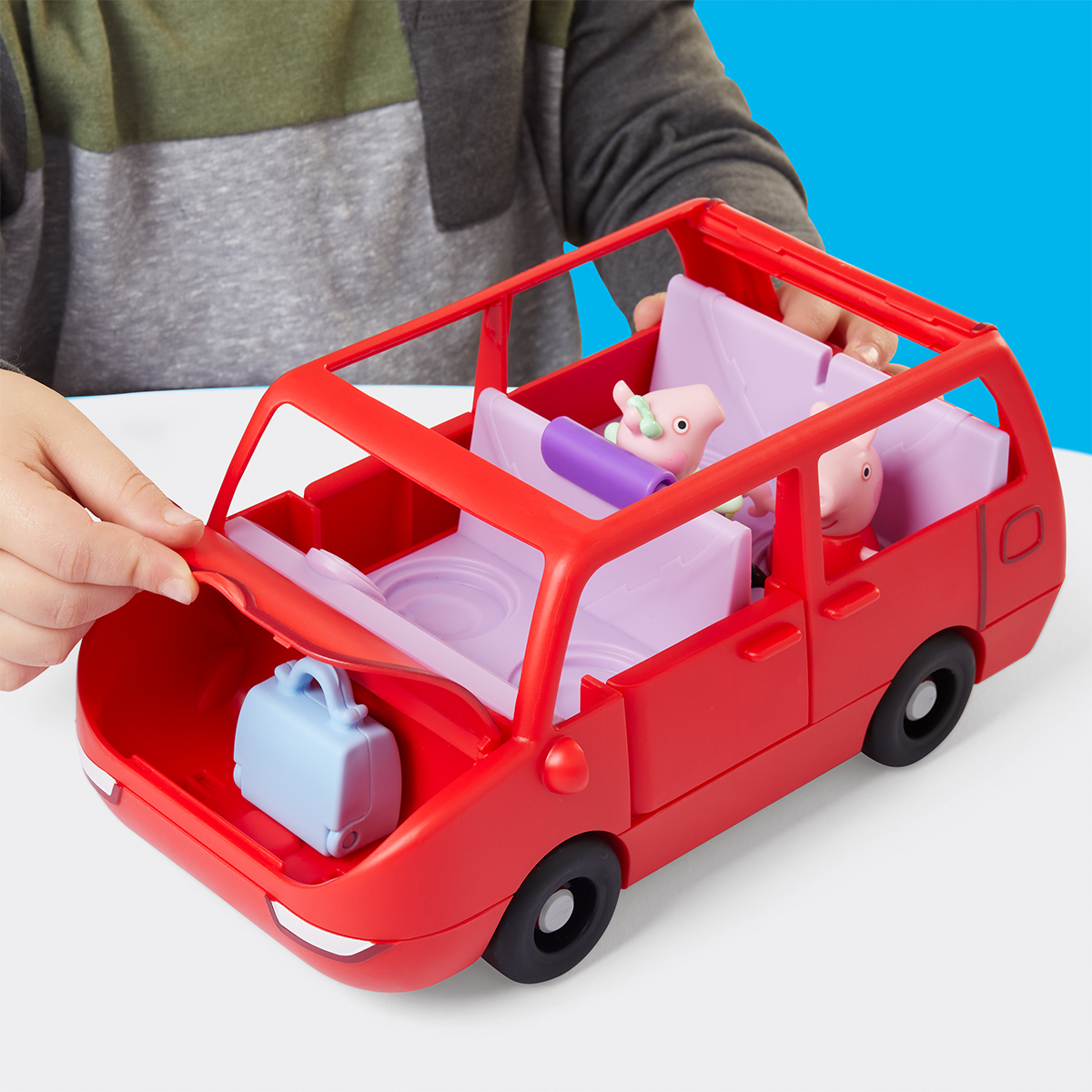 Ігровий набір Peppa Figurines – Великий Родинний Автомобіль Пеппи — фото 7