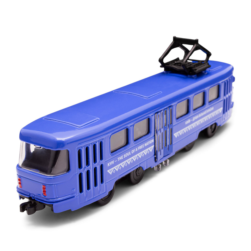 Модель дитяча "Міський трамвай Київ" KM250425 масштаб 1:43 — фото 6
