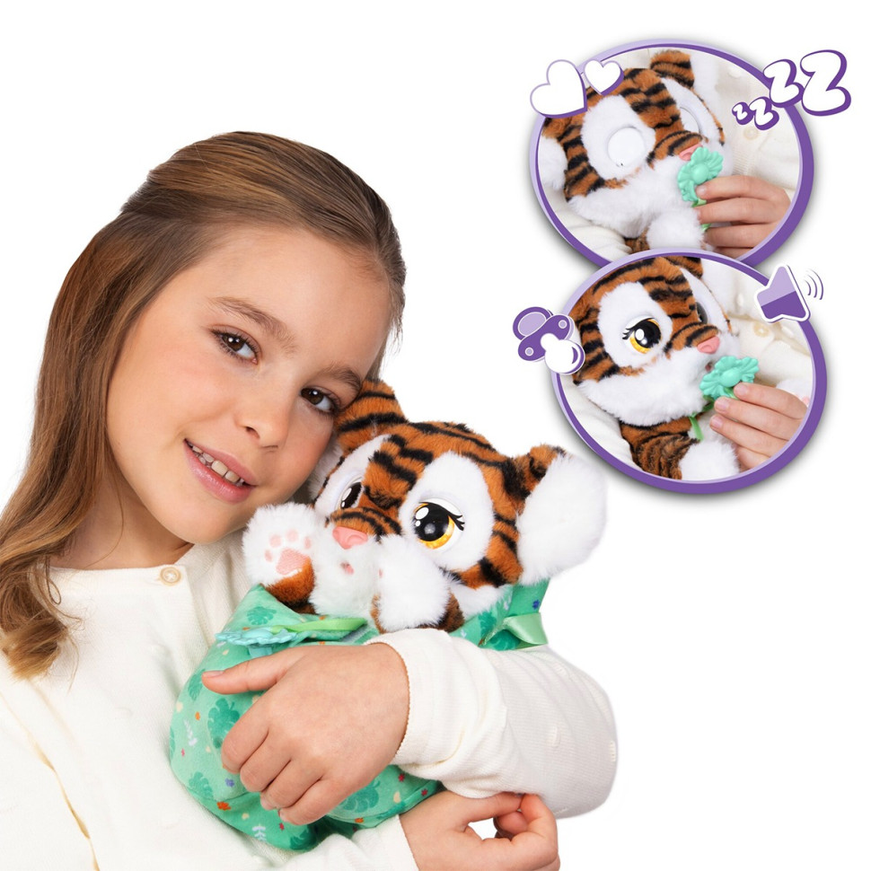 Інтерактивна іграшка "Тигреня" Baby Paws 927650M, зі звуком — фото 7