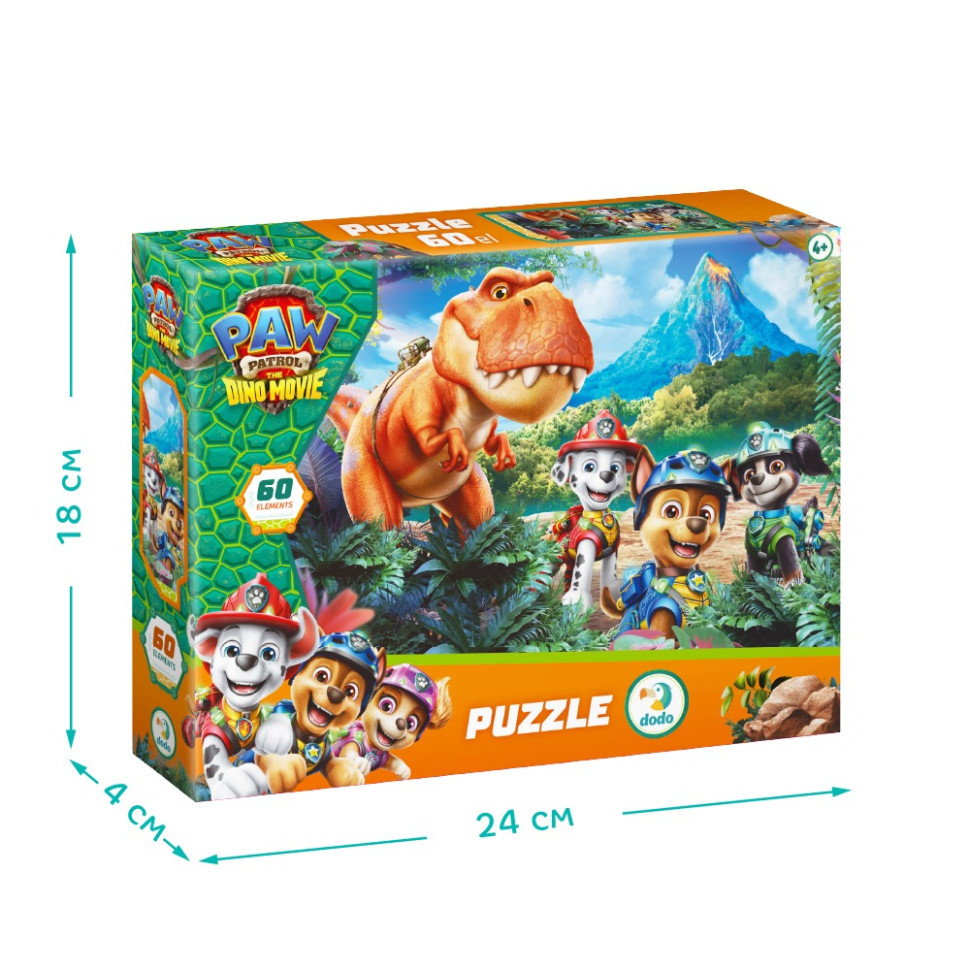 Дитячий пазл "Paw Patrol: Сильний та хоробрий" 200801, 60 елементів — фото 5