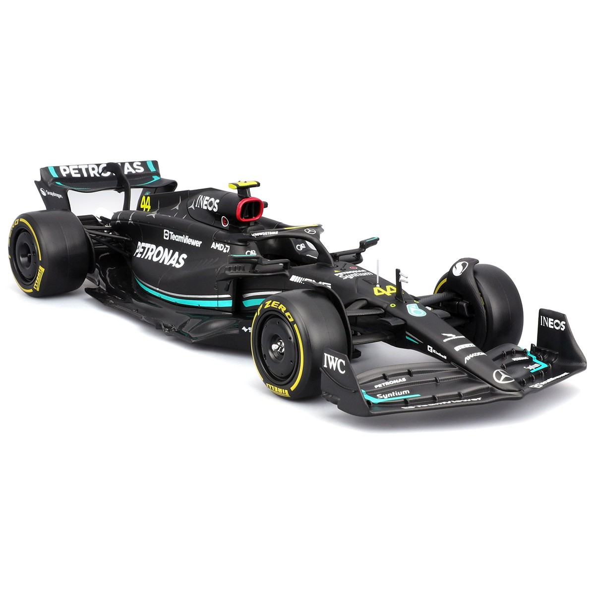 Автомодель з фігуркою – Mercedes-AMG Petronas F1 W15 (2024) (1:24) — фото 6