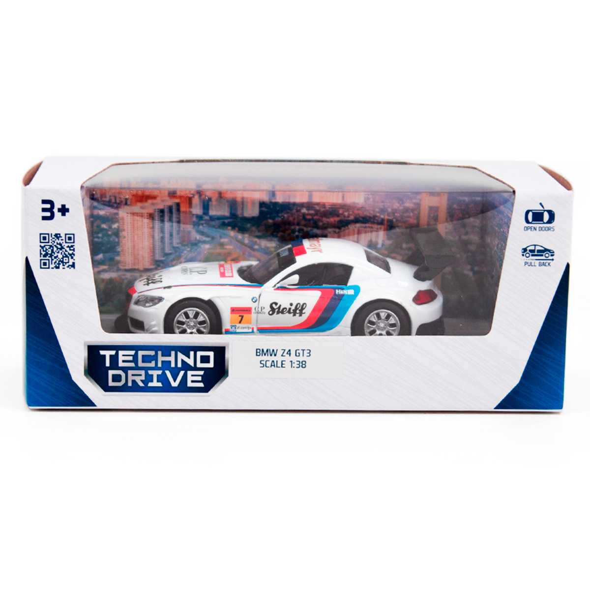 Автомодель - BMW Z4 GT3 (білий) — фото 3