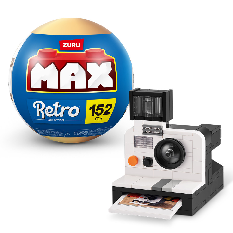 Конструктор у капсулі Фотоапарат Полароїд MAX 83185EGQ8 серії "Retro" S1