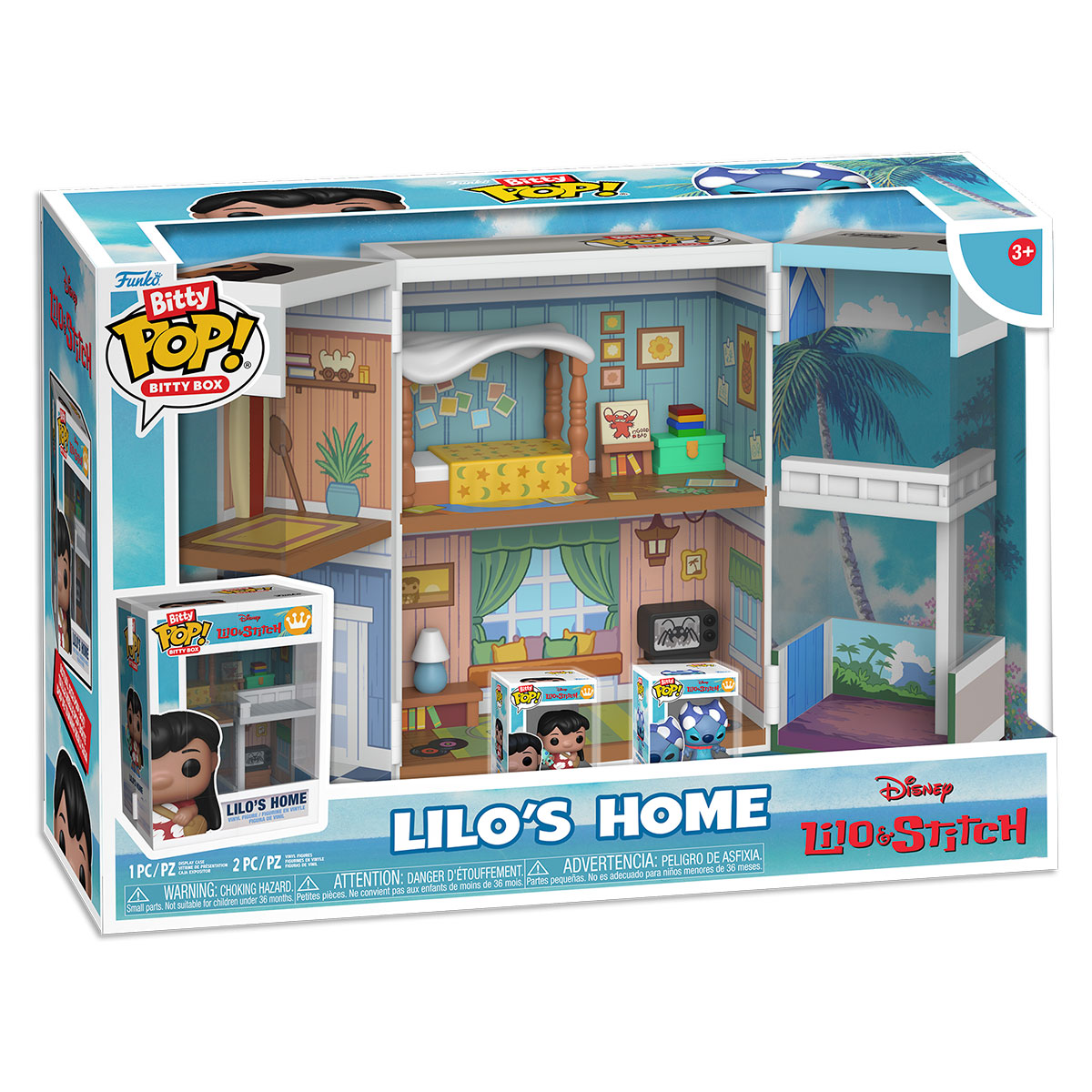 Игровой набор Bitty POP! Boxes серии "Лило и Стич" - Домик Лило