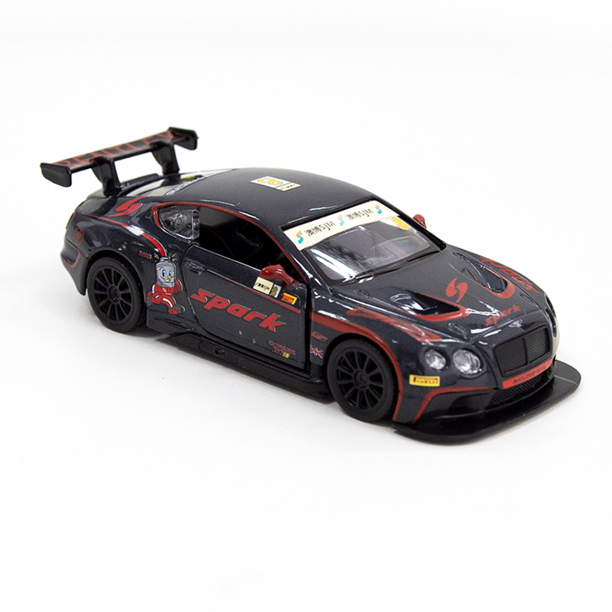 Автомодель - Bentley Continental GT3 (чорний) — фото 10