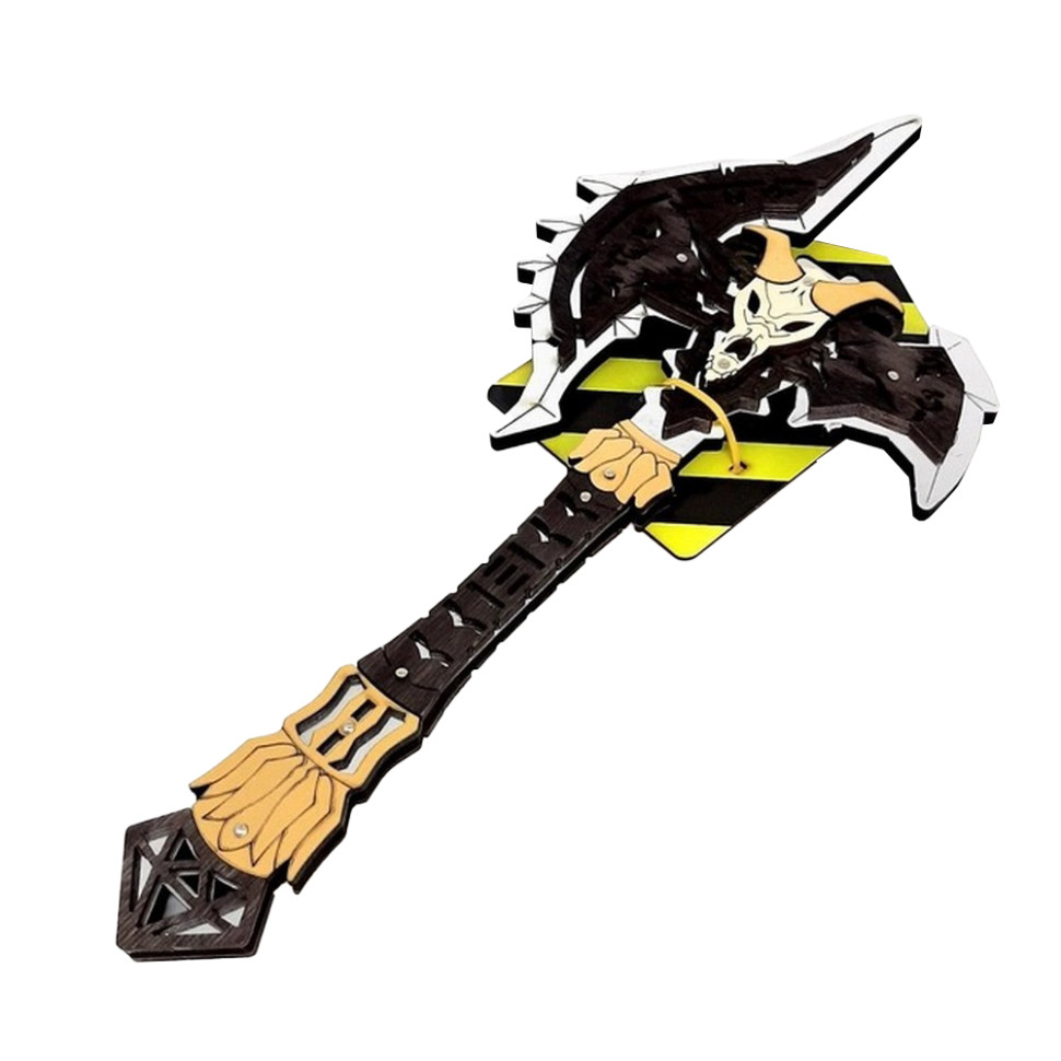 Сокира дерев'яна сувенірна "SHADOW MOURNE WOOD-BLACK" SM W- BL