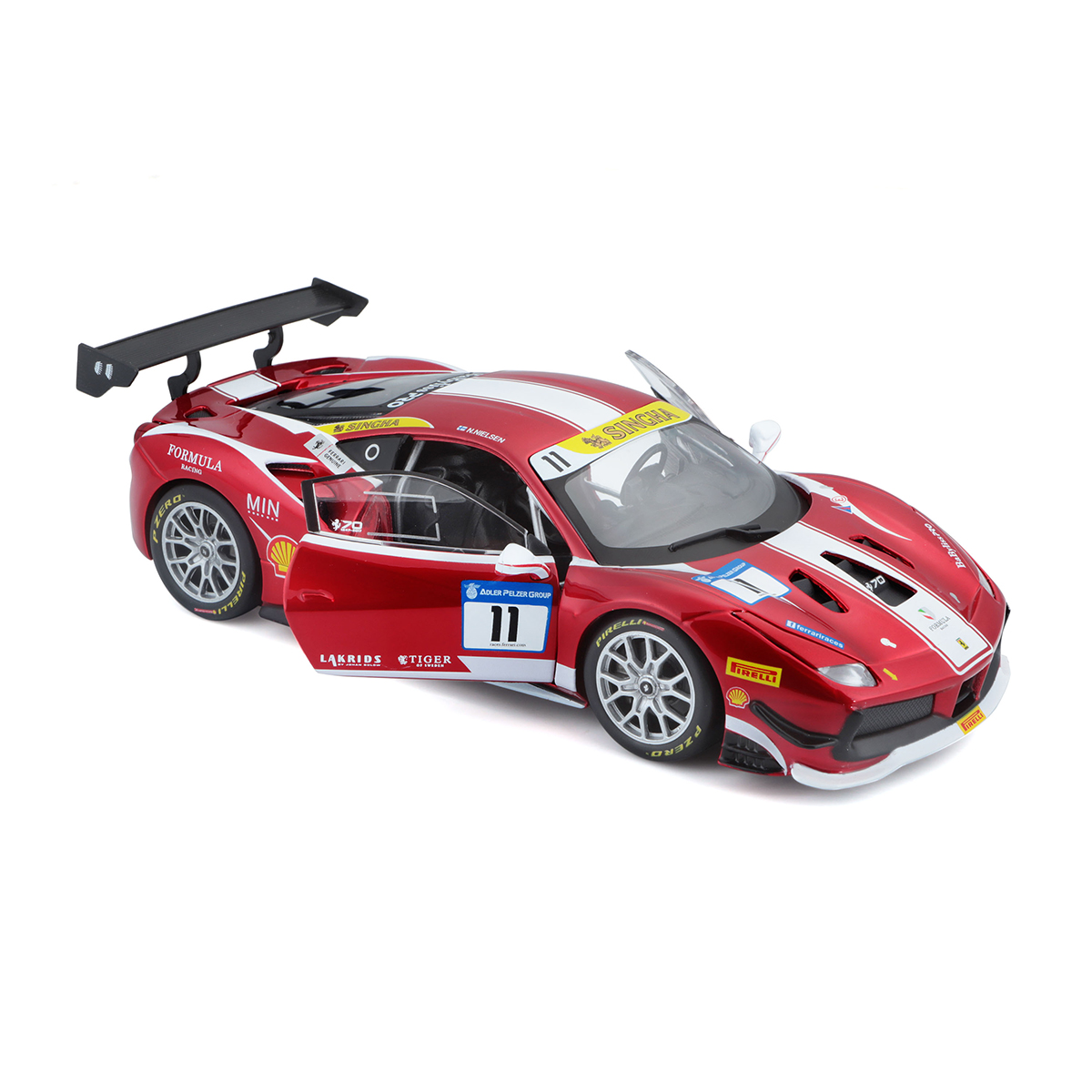 Автомодель - Ferrari 488 Challenge (1:24) — фото 10
