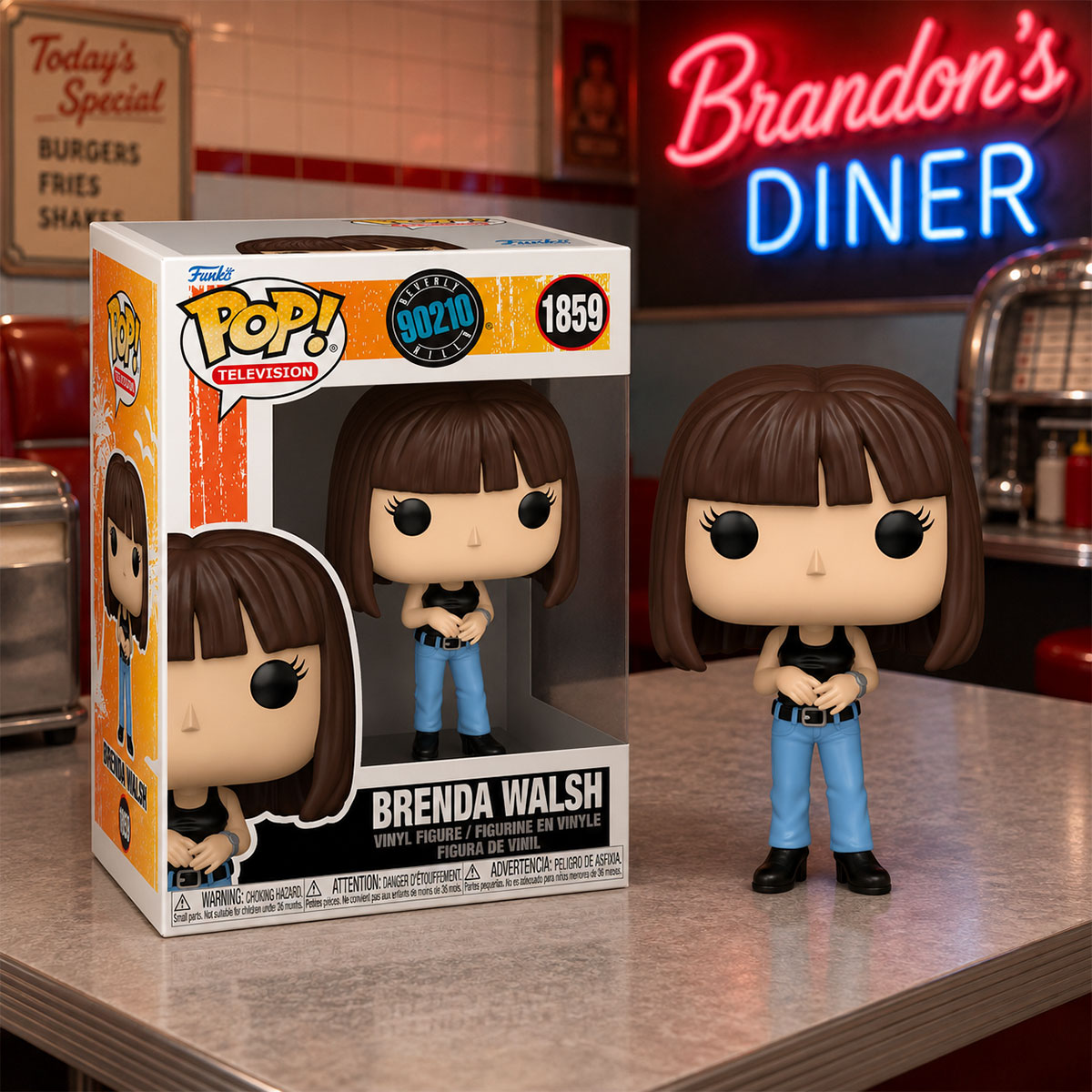 Ігрова фігурка Funko POP! серії "Район Беверлі Гіллз" - Бренда Волш — фото 3