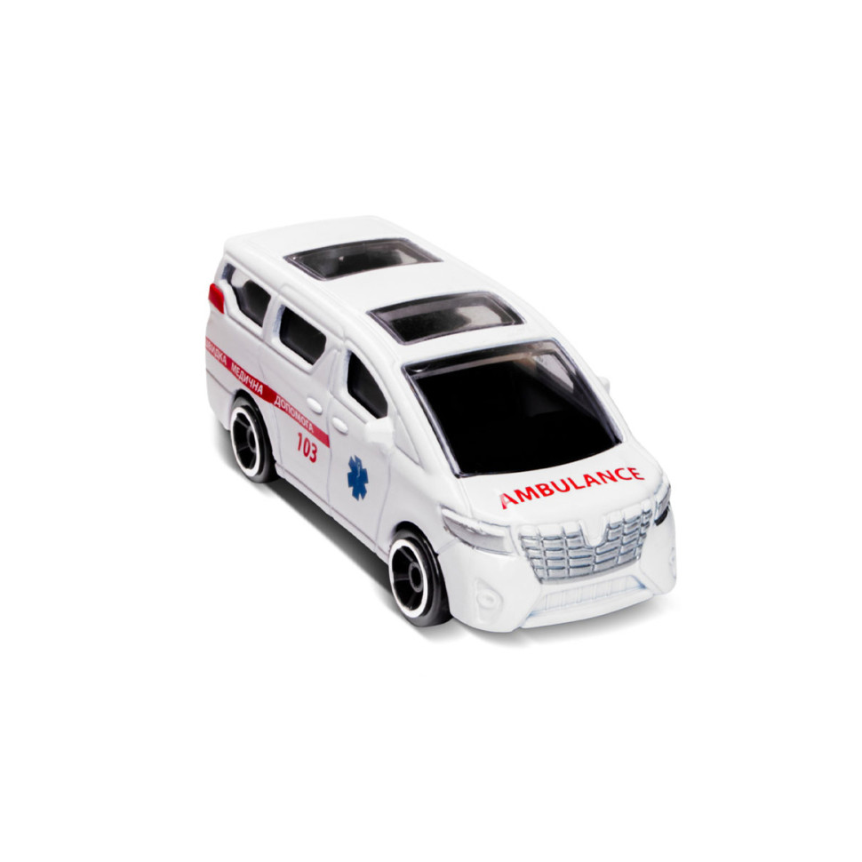 Дитяча автомодель "Швидка допомога" TechnoDrive 250421CG-5, масштаб 1:64 — фото 2