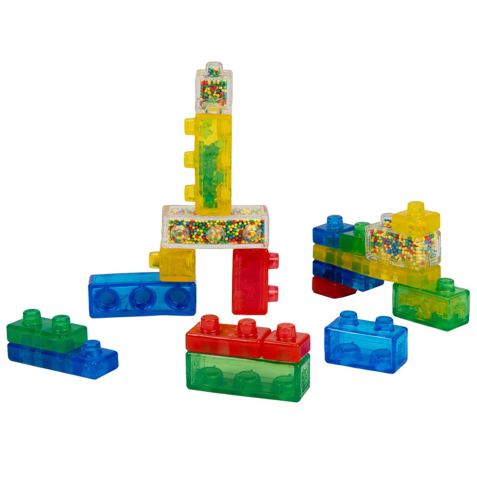 Дитячий сенсорний конструктор "Набір креативу" Jelly Blox 931692, 20 деталей — фото 2