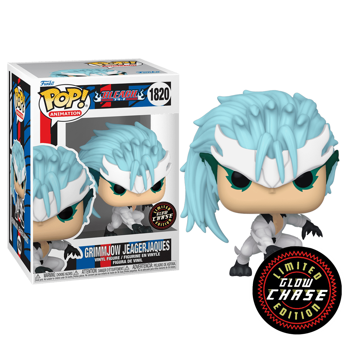 Ігрова фігурка Funko POP! серії "Бліч" - Ґріммджоу Джаґерджак (w/CH(GW)) — фото 4