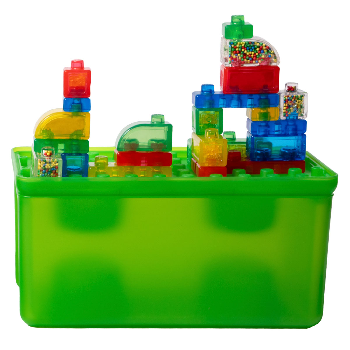 Сенсорний конструктор Jelly Blox - в Кейсі 2 в 1: Будуй-Складай — фото 4