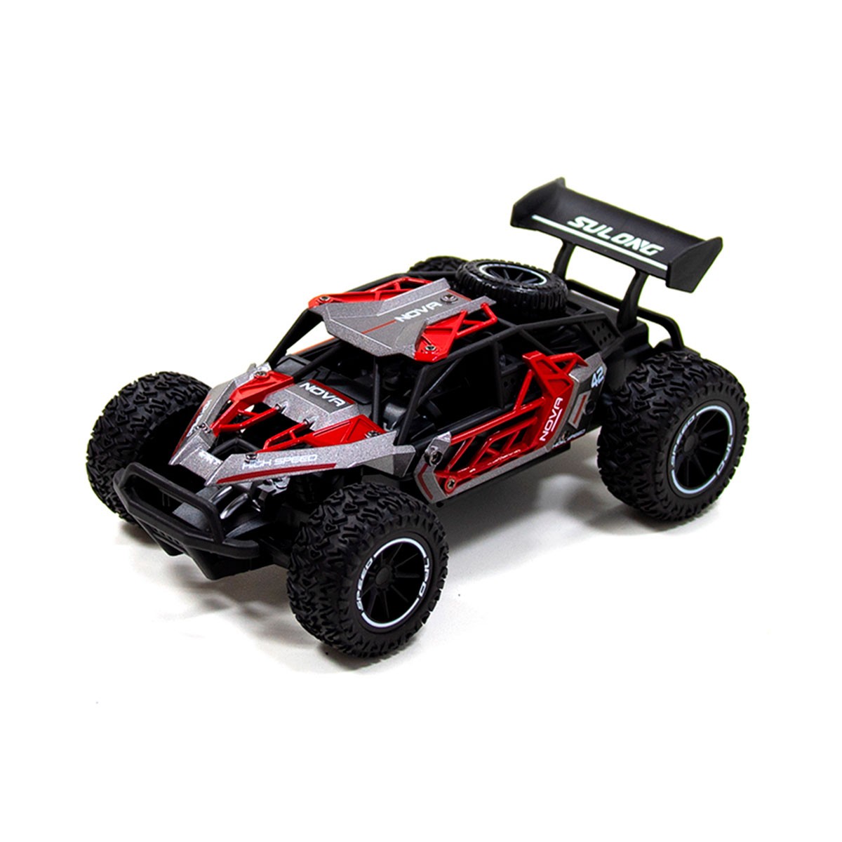 Автомобіль Metal Crawler з р/к - NOVA (сіро-червоний, метал. корпус, акум.3,7V, 1:16)