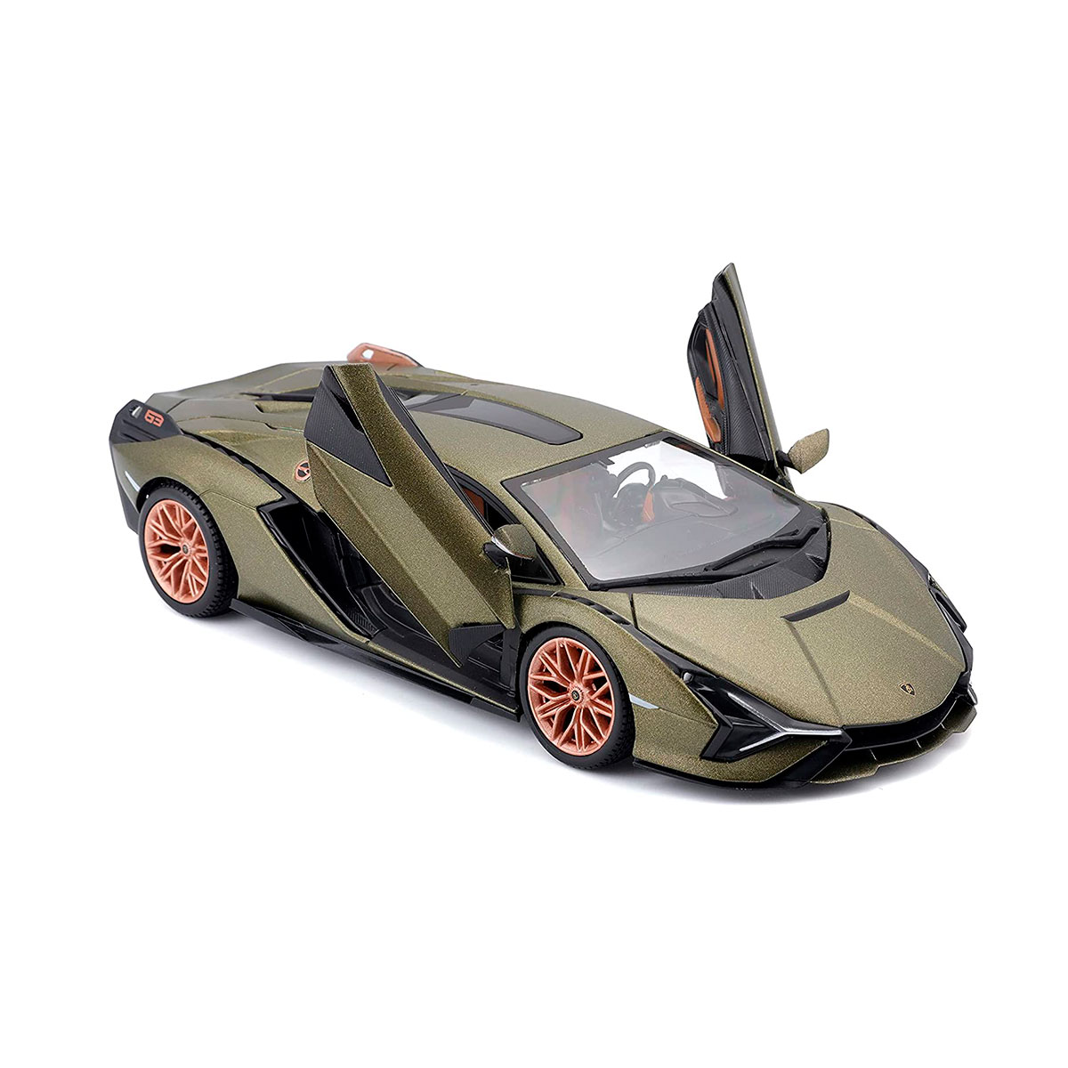Автомодель - Lamborghini Sián FKP 37 (асорті зелений металік, червоний металік, 1:24) — фото 4