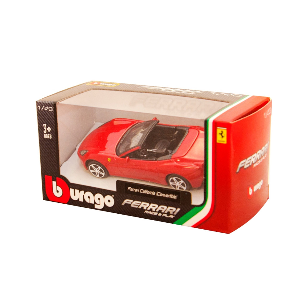 Колекційна автомодель FERRARI Bburago 18-36100-16 масштаб 1:43 — фото 2