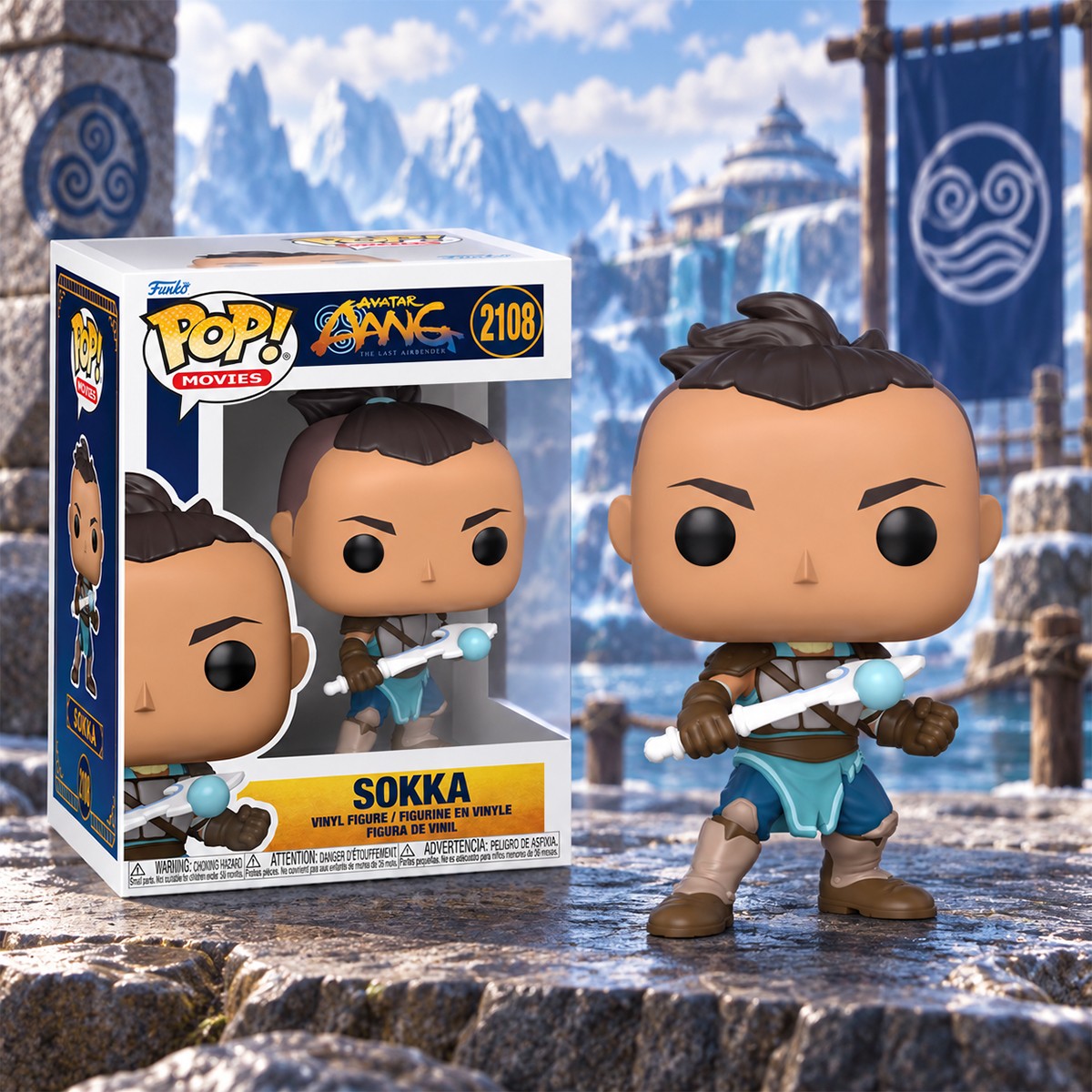 Ігрова фігурка Funko POP! серії "Аватар: Останній захисник" - Сокка — фото 3