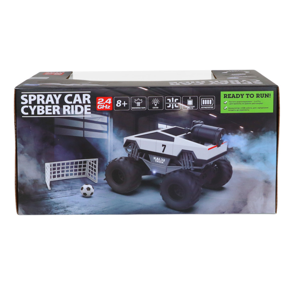 Автомобиль на радиоуправлении Spray Car Cyber Ride KS Drive SL-6076RH выхлопной пар — фото 14