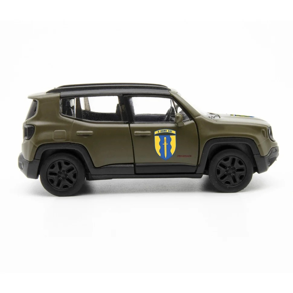 Автомодель серії «Шеврони Героїв» JEEP RENEGADE TRAILHAWK - «АЙДАР» TechnoDrive 250351W — фото 2
