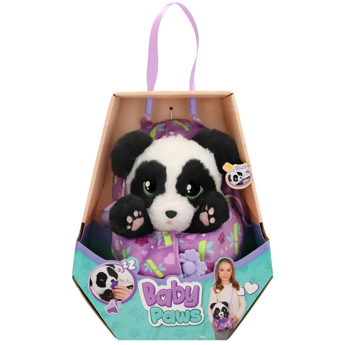 Інтерактивна іграшка Baby Paws W3 – Малюк Панда (з аксес.)