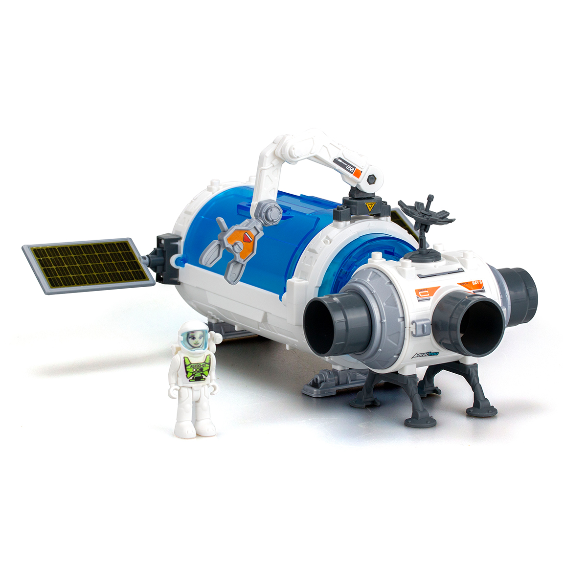 Ігровий набір з фігуркою Astropod – Місія «Побудуй Модульну Космічну Станцію» (деталі, фігурка) — фото 3