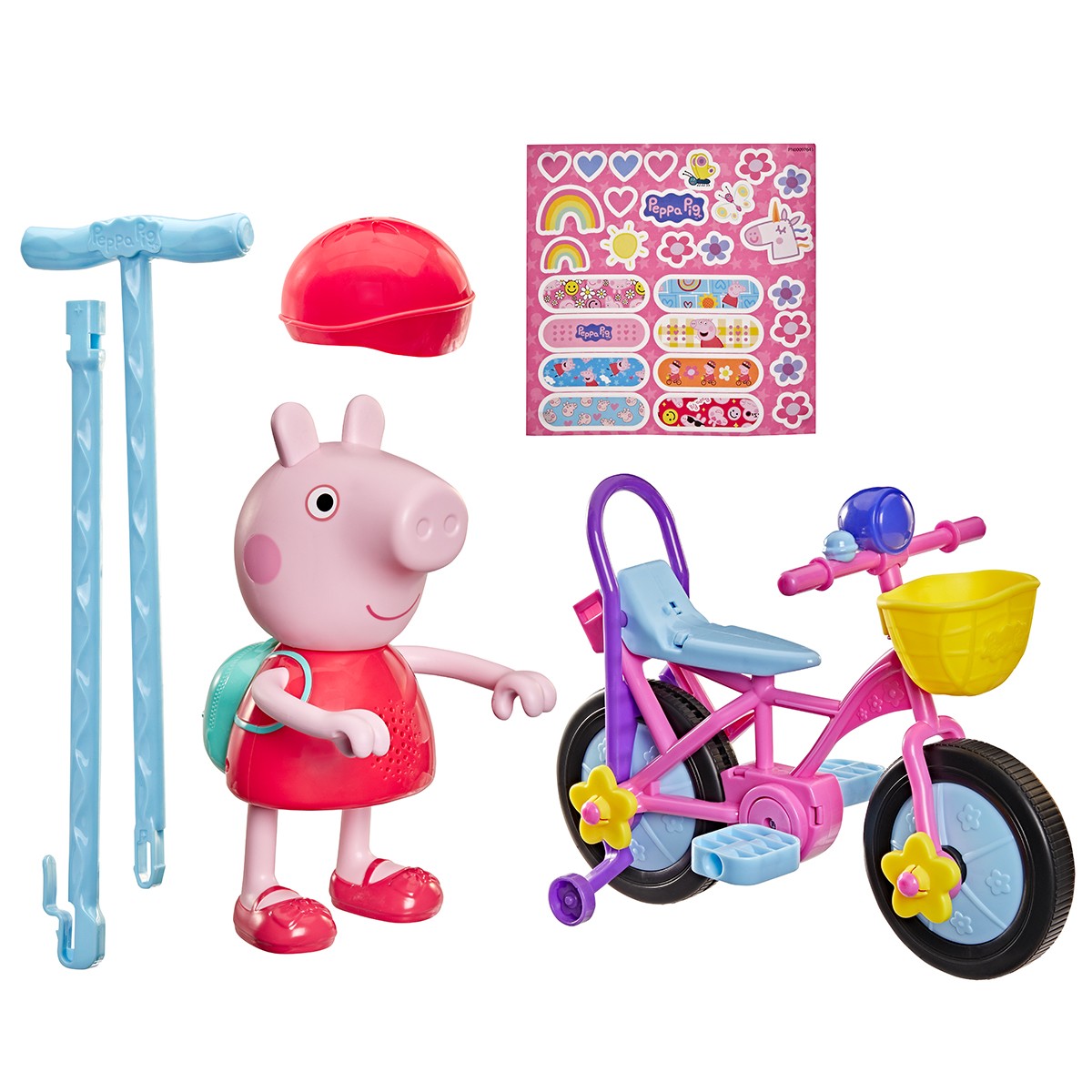 Інтерактивний ігровий набір Peppa Figurines – Пеппа На Велосипеді — фото 3