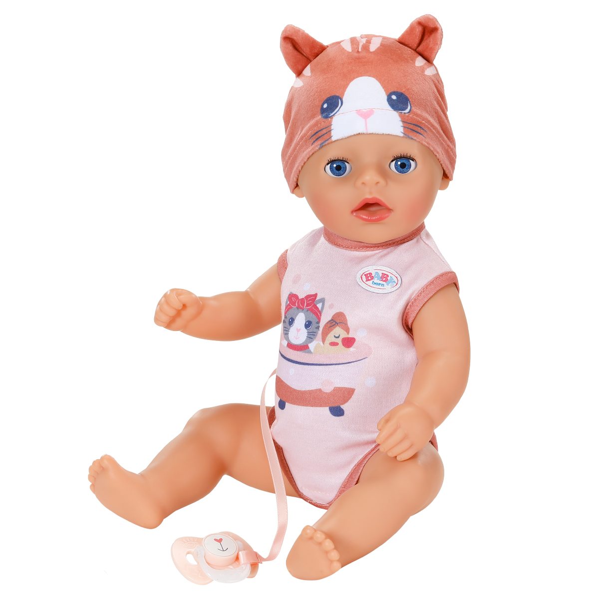 Лялька BABY born – Лена у Костюмі Котика (36 см, з аксес.)