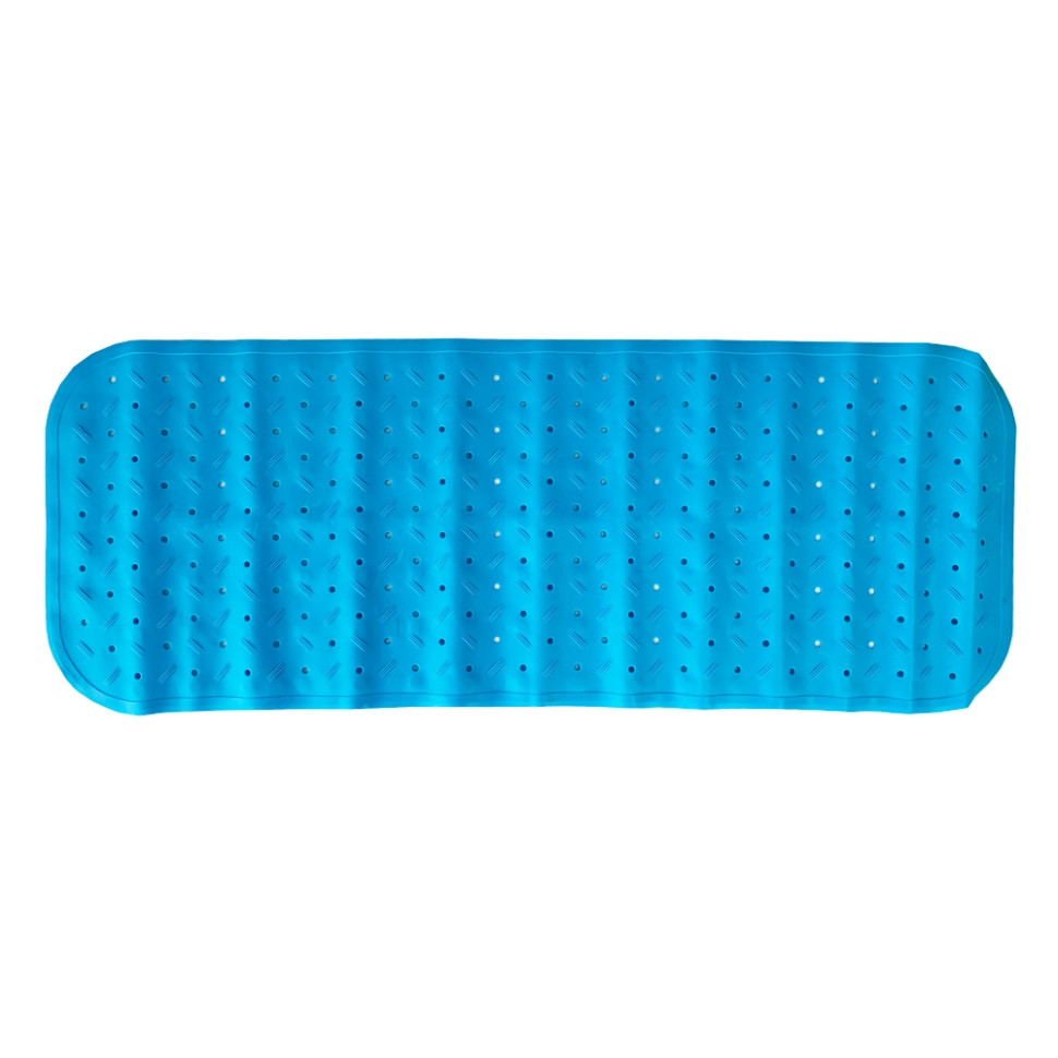 Килимок у ванну на присосках MGZ-0901(Blue) 35х95 см