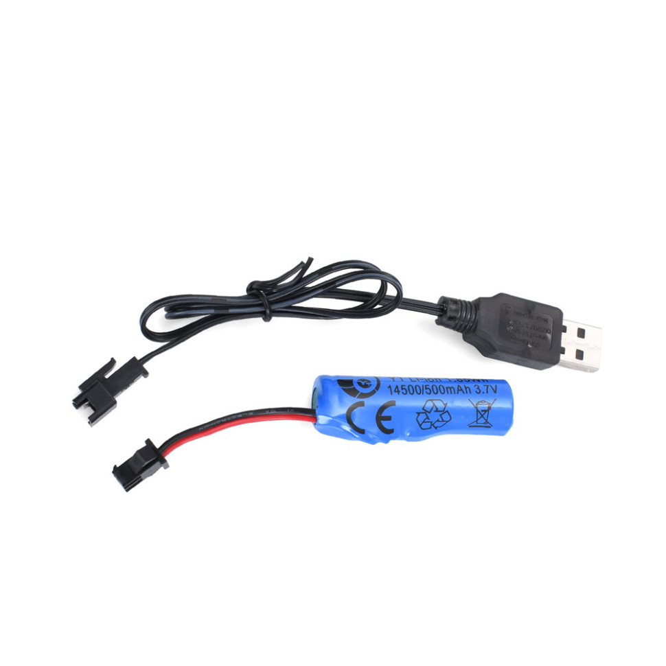 Трактор на радіокеруванні CR1922(Blue) акумулятор, USB зарядне, 20 см — фото 4