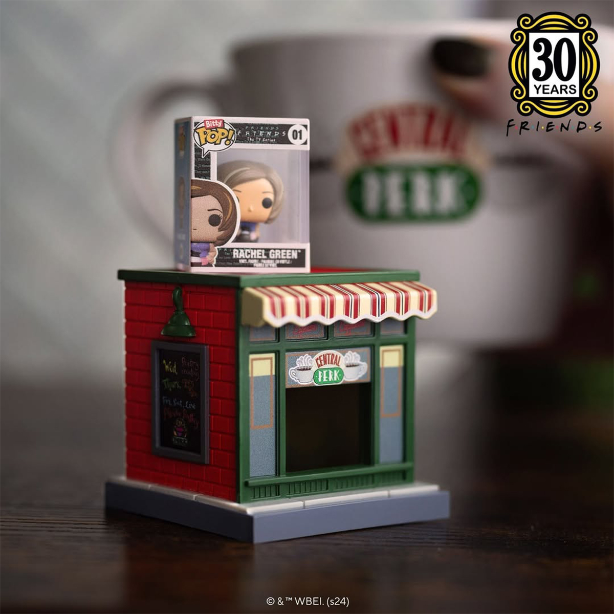 Набір фігурок Bitty POP! Town серії "Друзі" - Рейчел у Кав'ярні "Central PERK" — фото 6