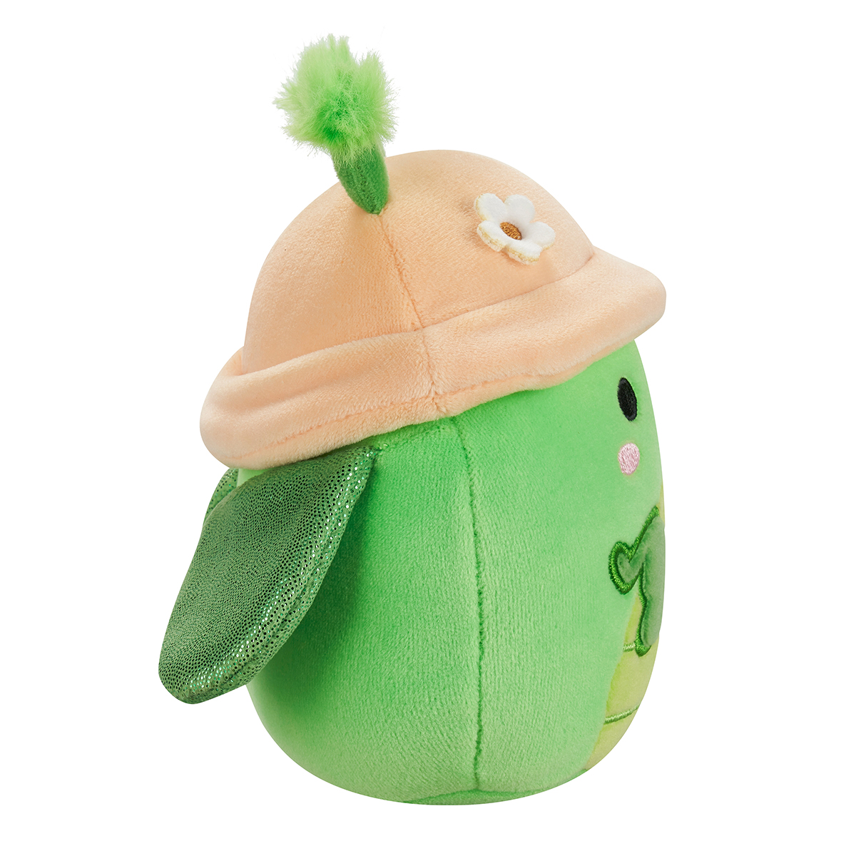 М'яка іграшка Squishmallows - Богомол Трентон у Капелюсі (19 cm) — фото 5