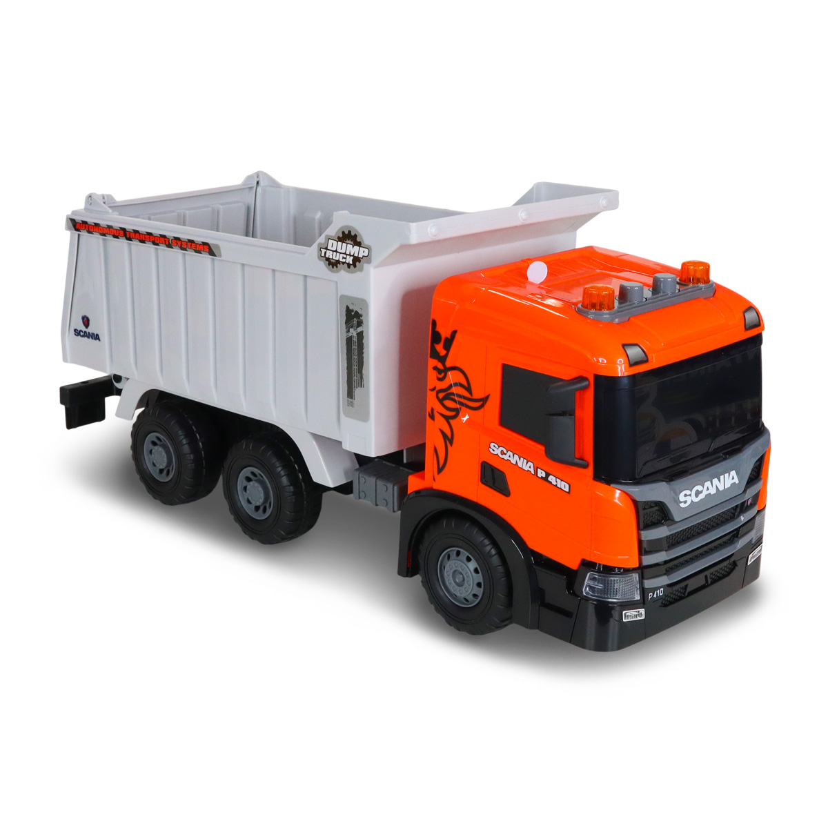 Автомодель серії "Super Big Truck" – Самоскид Scania (світло, звук) — фото 14