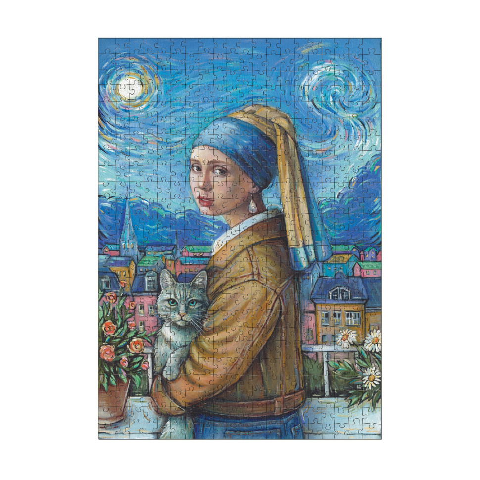 Пазл "Art: Дівчина з перловою сережкою" 300680, 500 елементів — фото 2