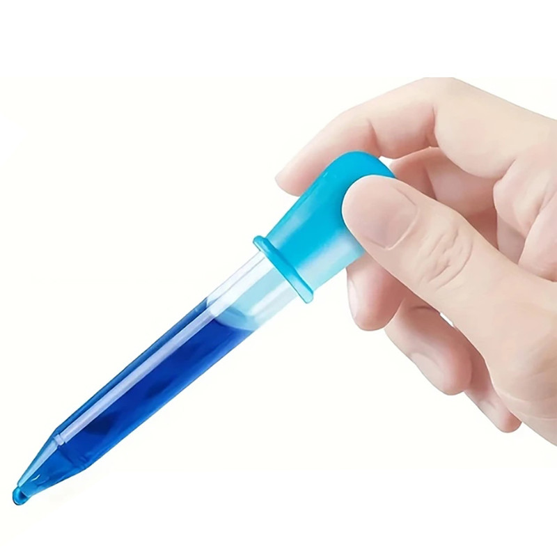 Силіконова піпетка-дозатор PP-0,5-ML, об’ємом 5 мл, в асортименті — фото 7