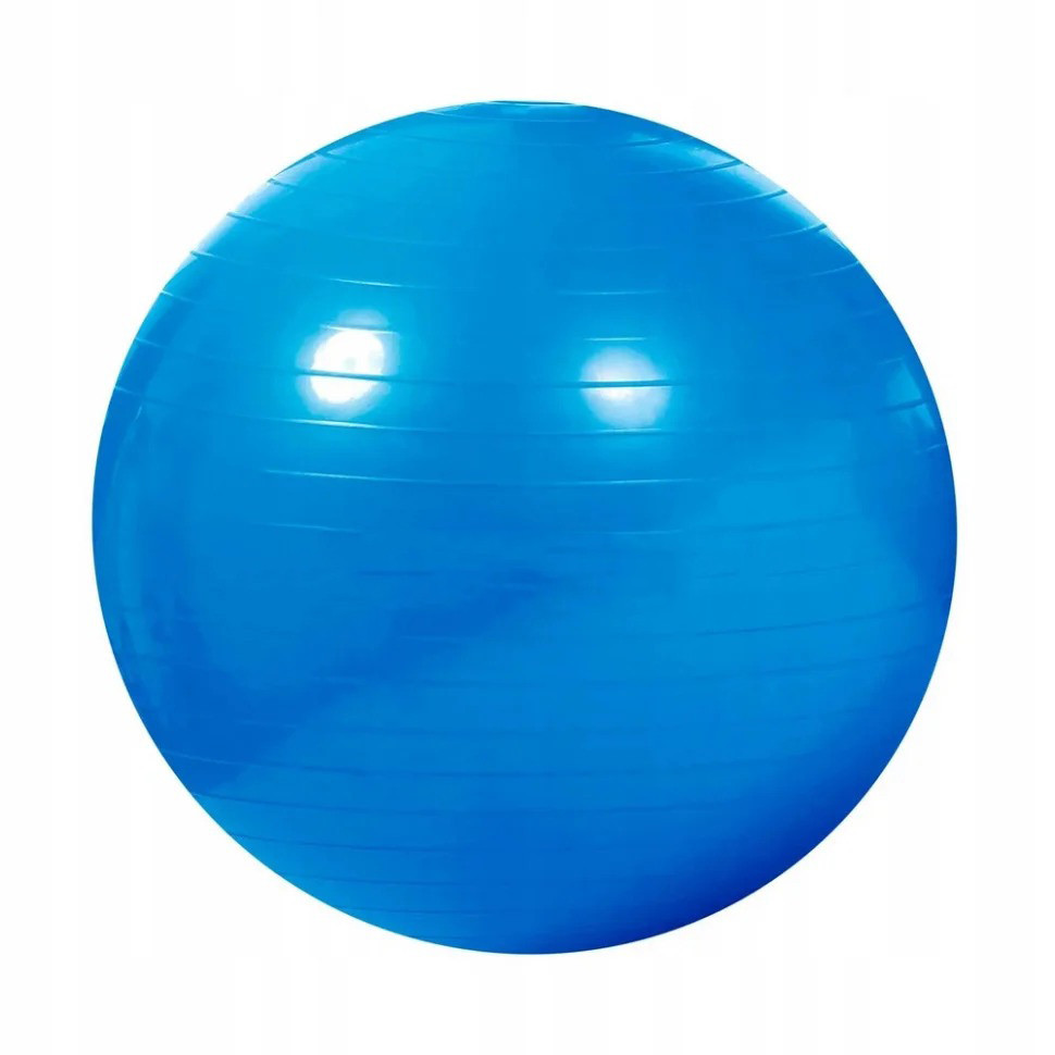 М'яч для фітнесу (фітбол) BT-SFB-0004(Blue) розмір 65 см