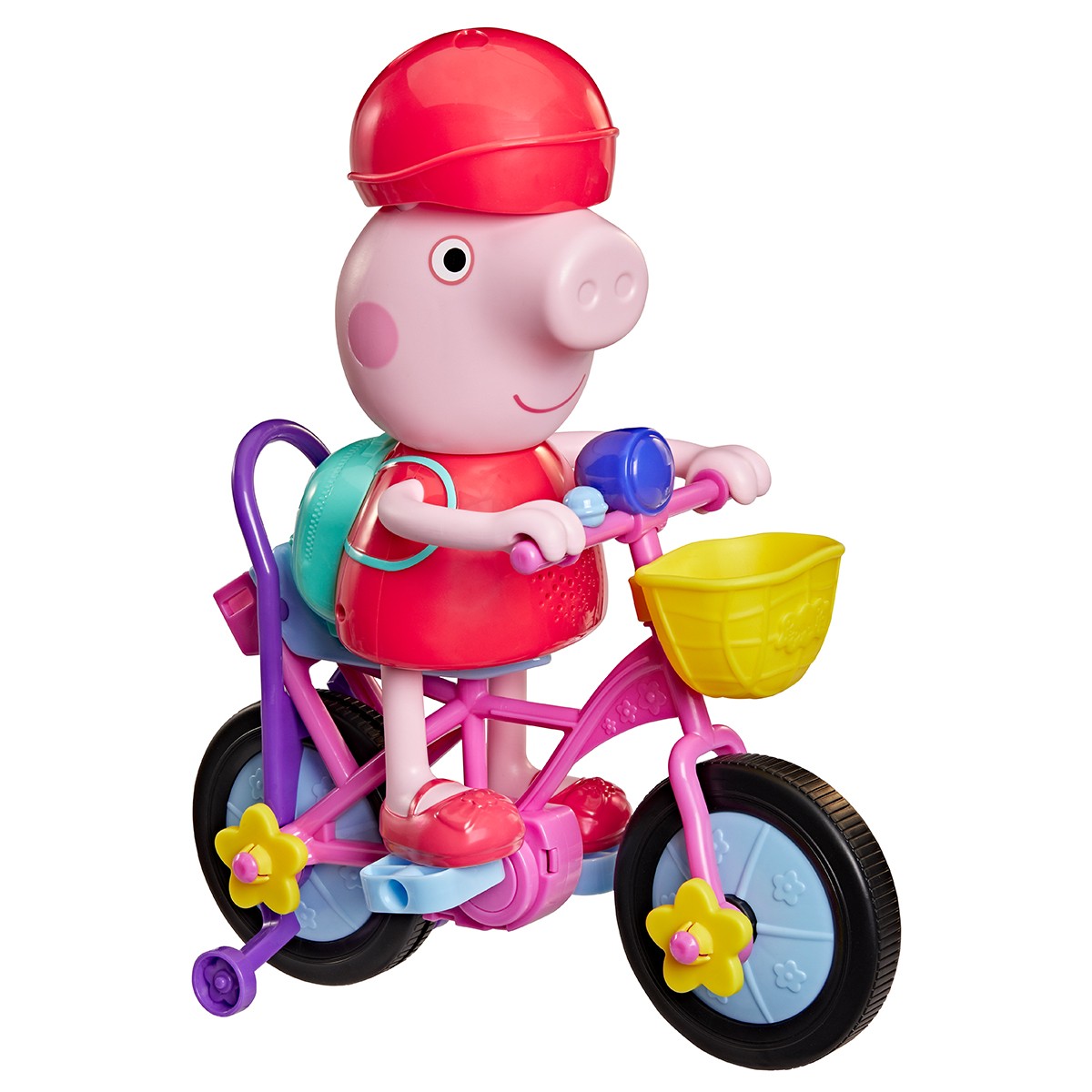 Інтерактивний ігровий набір Peppa Figurines – Пеппа На Велосипеді — фото 4