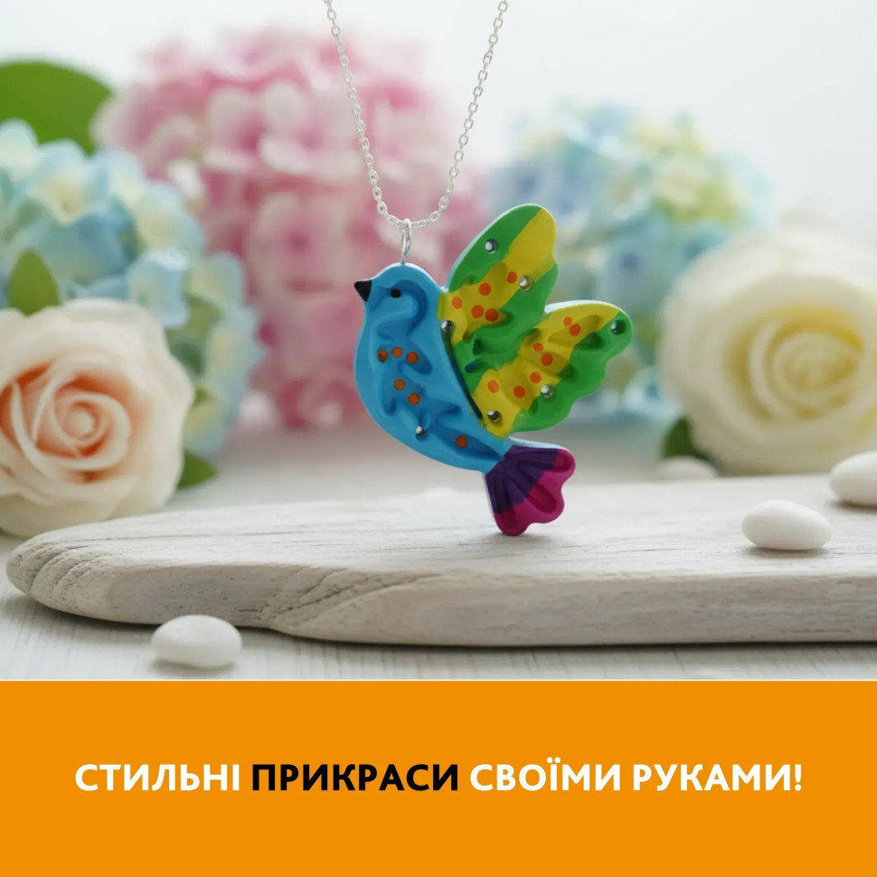 Творчий набір для виготовлення прикрас "Пташка" PG-004A з полімерної глини — фото 15