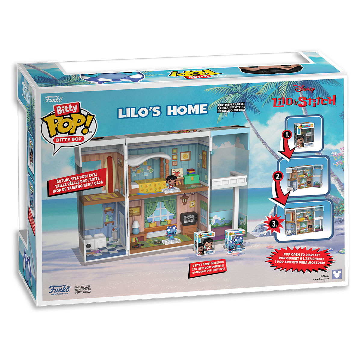 Игровой набор Bitty POP! Boxes серии "Лило и Стич" - Домик Лило — фото 6