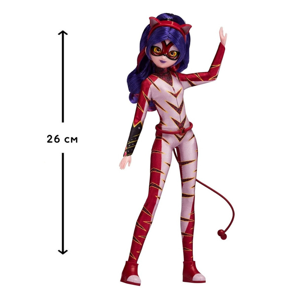 Детская игрушечная Кукла "Леди Баг и Супер-Кот" Пурпурная Тигрица Miraculous 50023 с аксессуарами — фото 3