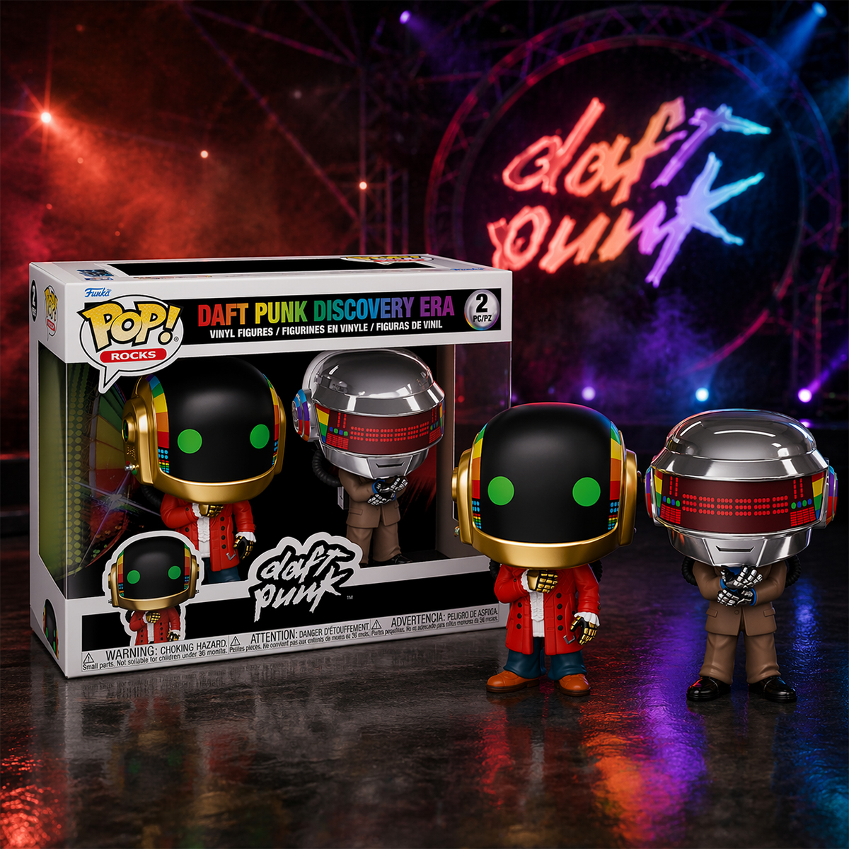 Набір ігрових фігурок Funko POP! серії "Daft Punk" - Discovery — фото 3