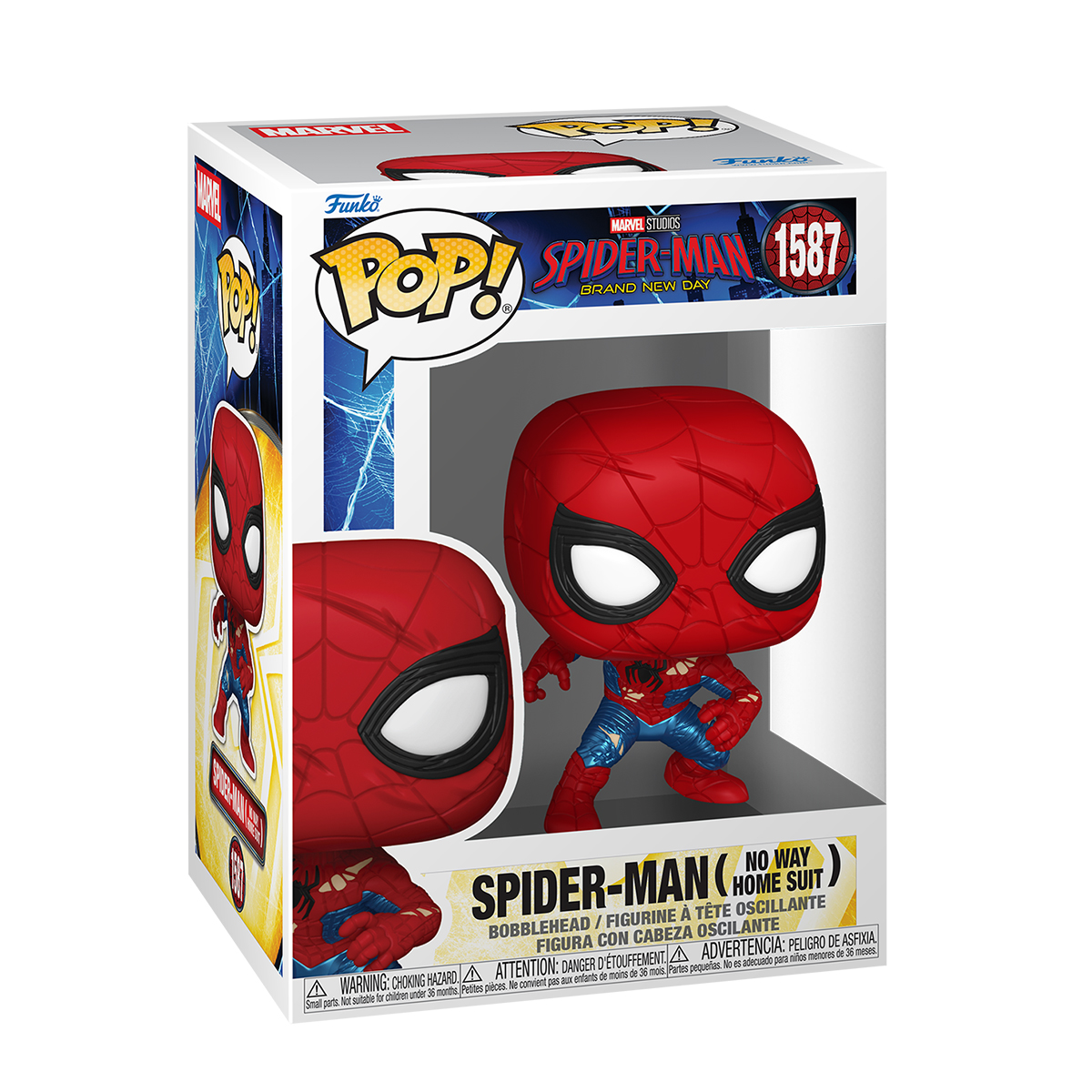 Игровая фигурка Funko POP! серии "Человек-паук: Новый день" - Человек-Паук (После Битвы)