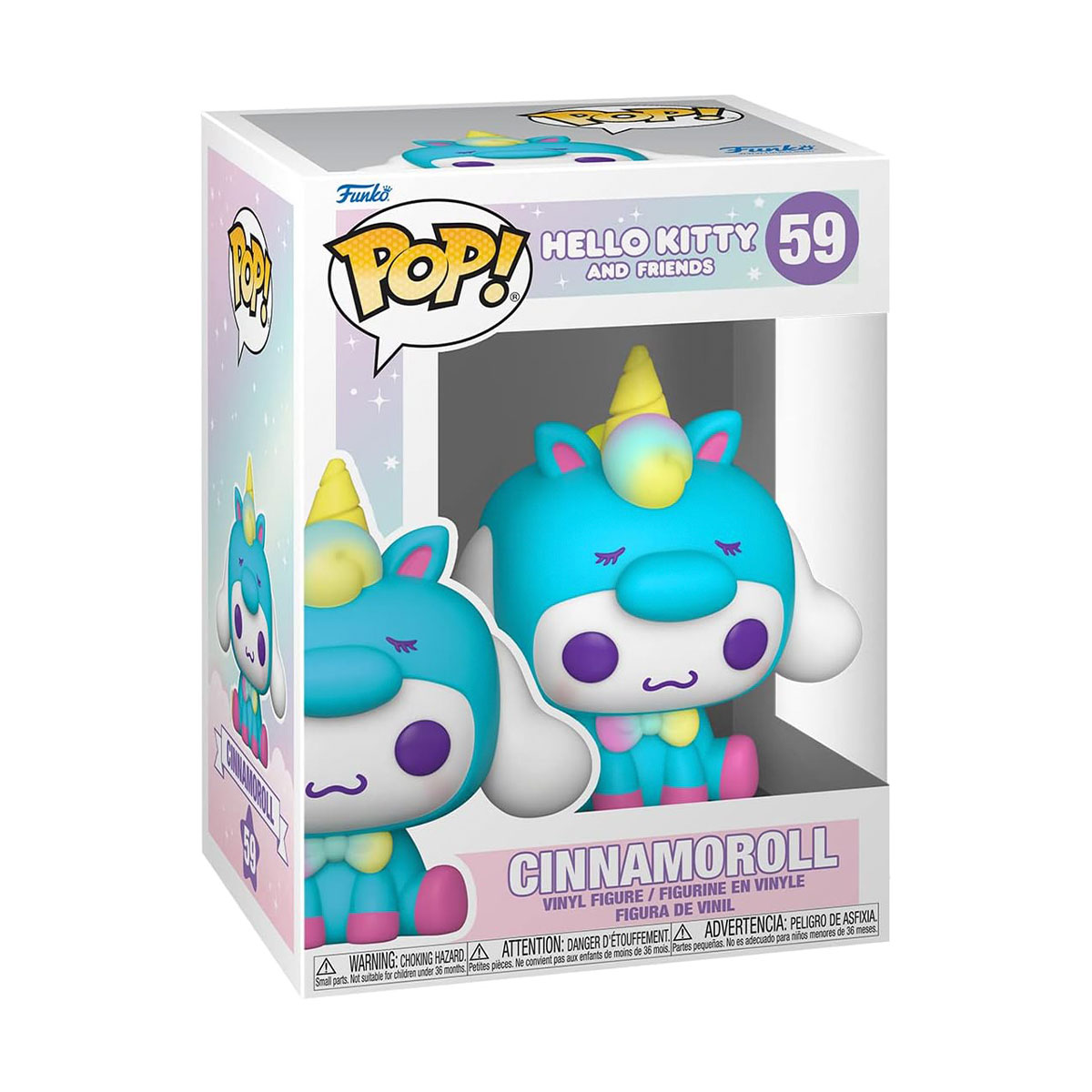 Игровая фигурка Funko POP! серии "Sanrio: Hello Kitty" - Синнаморолл в Костюме Единорога