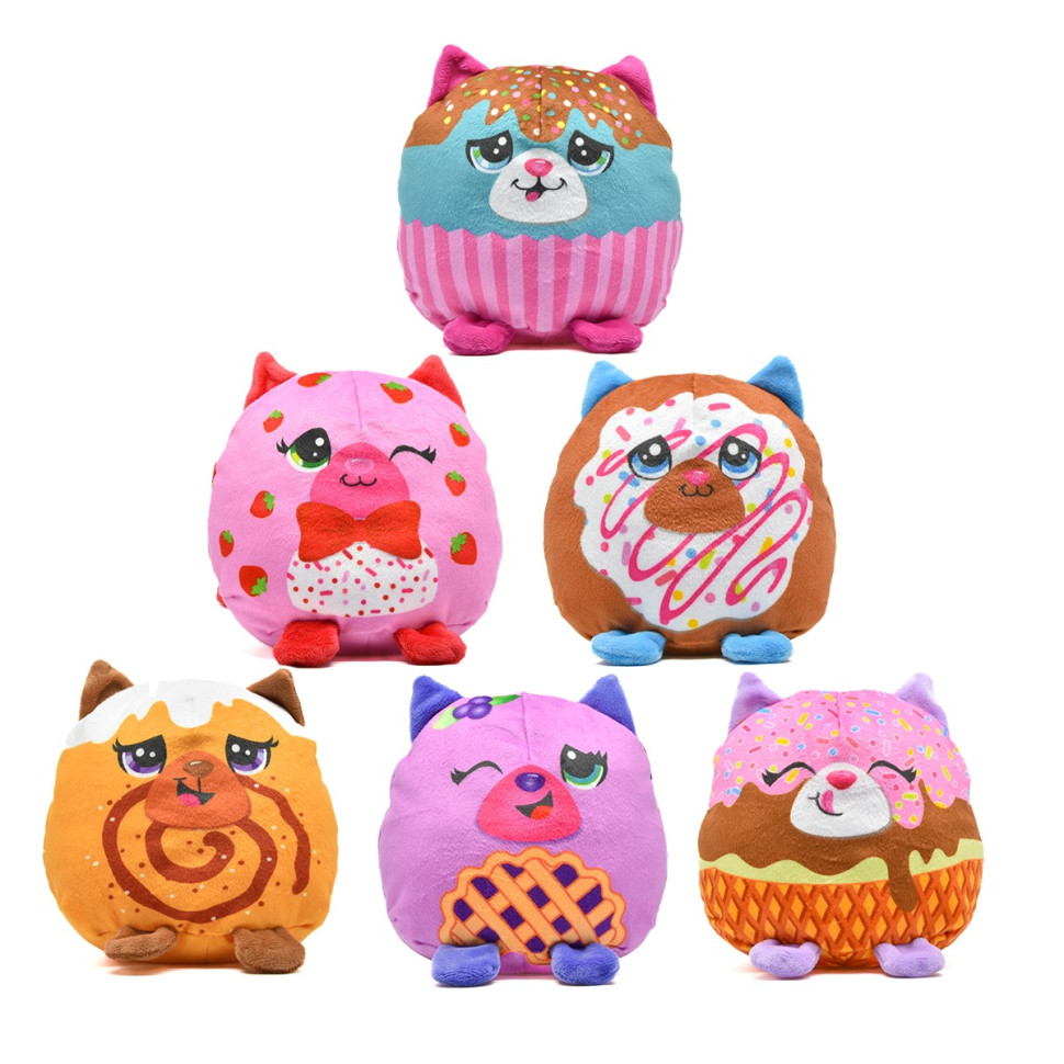 Детская мягкая игрушка "Котик в банке" Misfittens 03948(W3) в ассортименте — фото 2