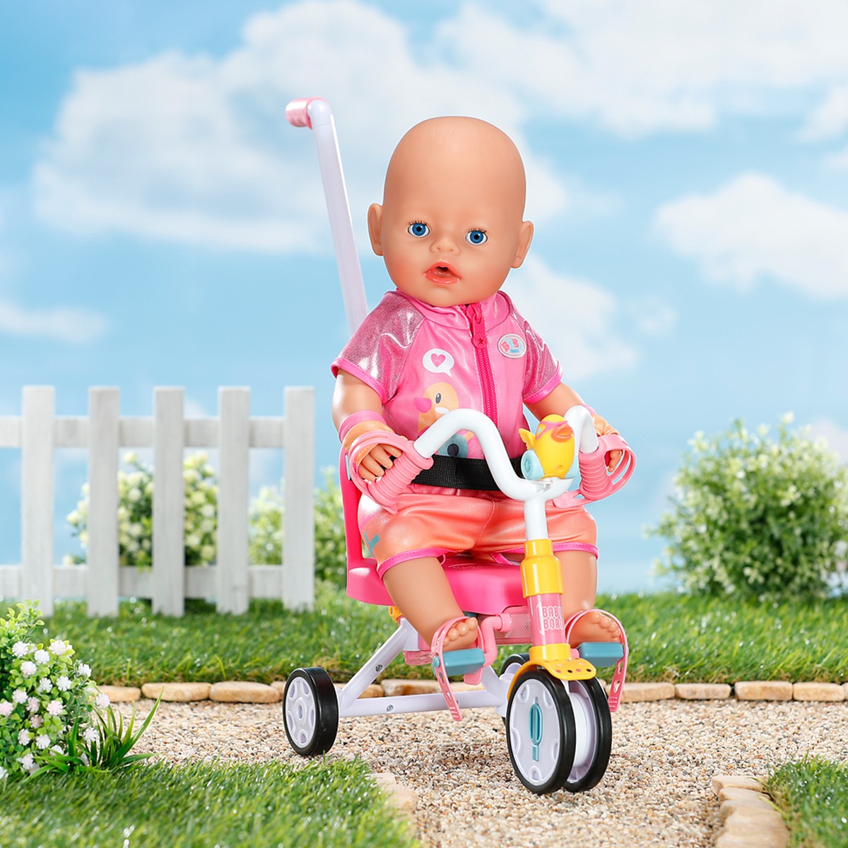 Трехколесный велосипед для куклы BABY born – Приключения с Бертой — фото 4